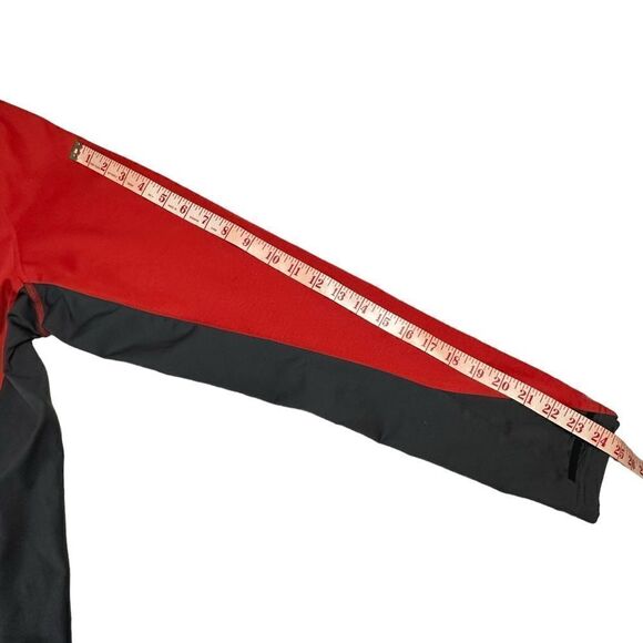 EMS orange gray 1/4 zip tech wick long sleeve pullover size women’s extra large - Picture 10 of 14